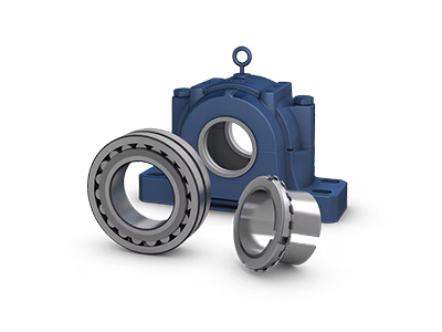 剖分式轴承座 – SAF 与 SAW 系列（英制尺寸）